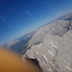 Flugwegposition um 15:44:58: Aufgenommen in der Nähe von Berchtesgadener Land, Deutschland in 2734 Meter